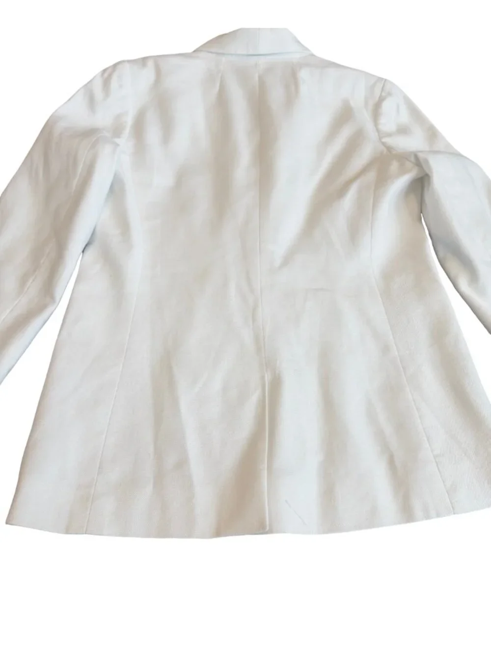 J. Crew Shawl Collar Linen Blend Single Button Tailored Blazer Size 6 Women's